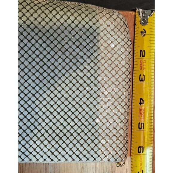 Whiting & Davis Vintage Mesh Evening Bags Set Of 2 Black & White Elegant Clutche - Picture 6 of 11